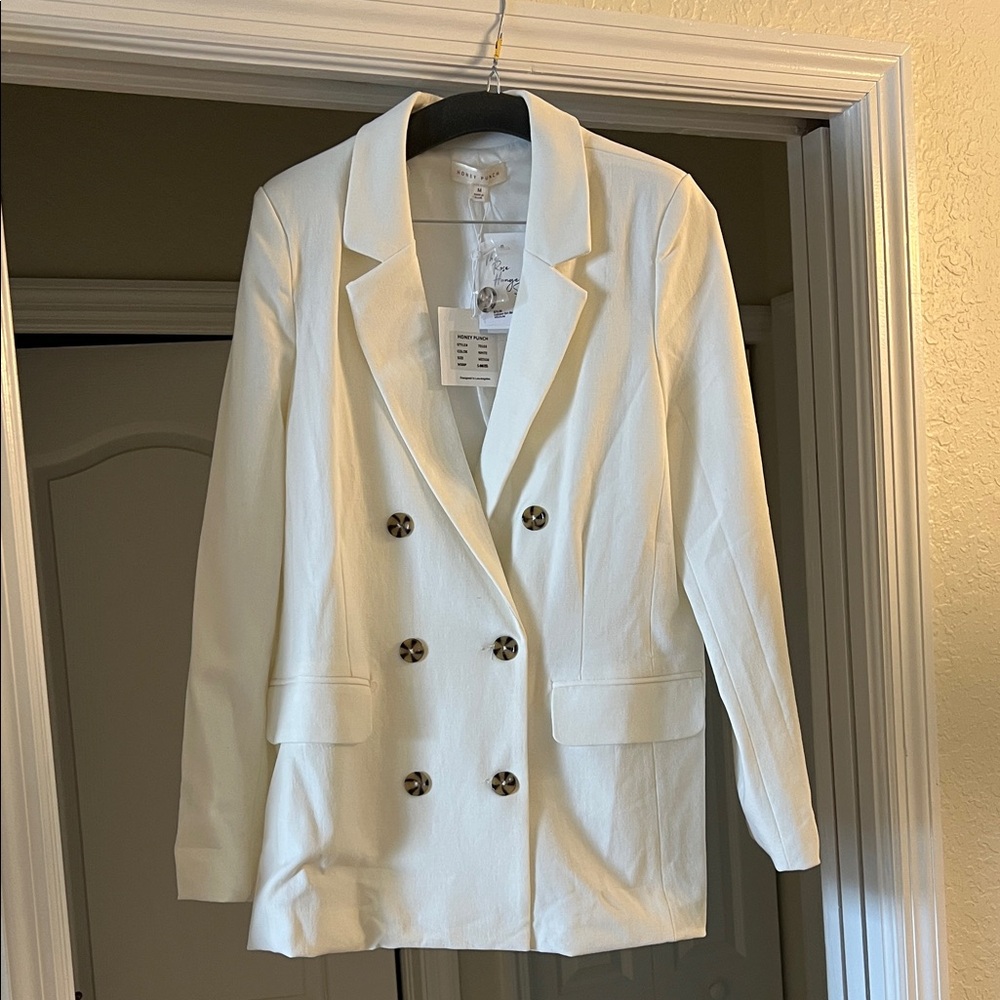 NWT oversized honey punch blazer